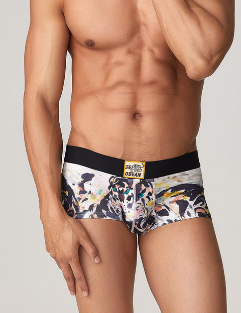 Tiger Pattern Boxer Brief 220204