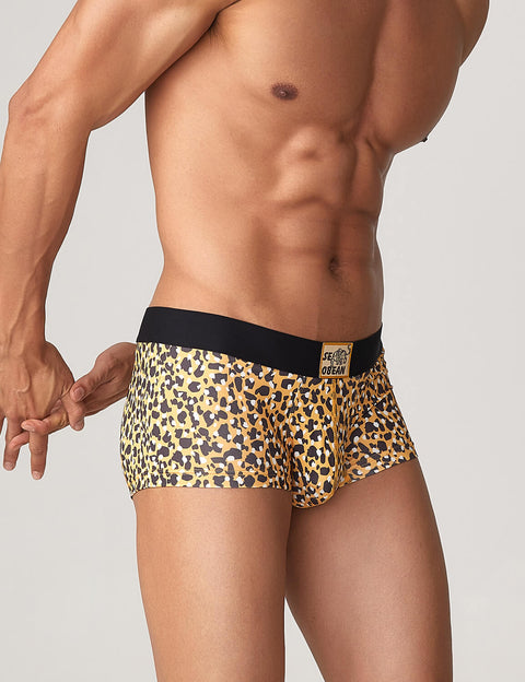 Tiger Pattern Boxer Brief 220204