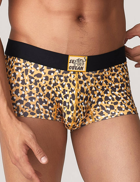 Tiger Pattern Boxer Brief 220204