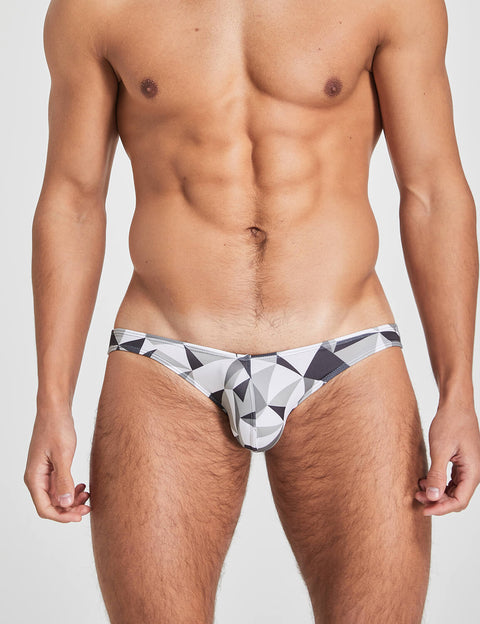 Low Rise Color Block Bikini Brief 220101