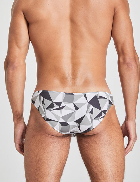 Low Rise Color Block Bikini Brief 220101