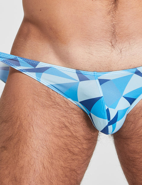 Low Rise Color Block Bikini Brief 220101