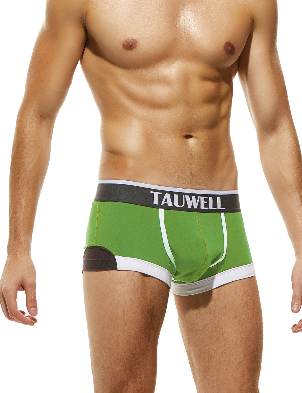 TAUWELL Mens Sexy Low Rise Stitch Trunks Boxer Brief Underwear