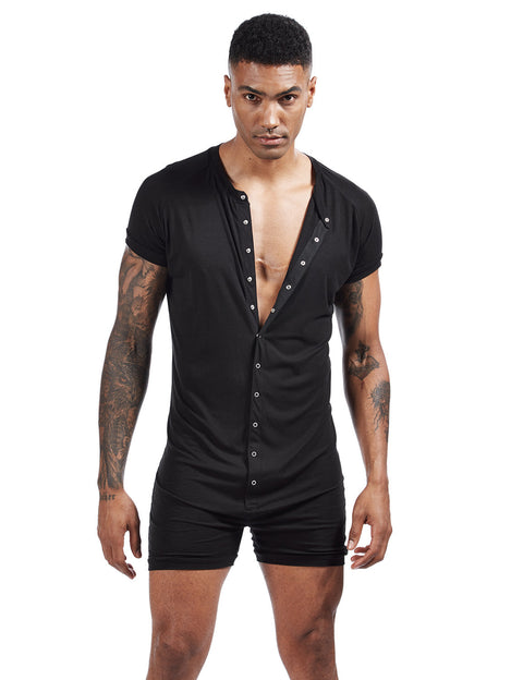 Solid Soft Union Suit 9703