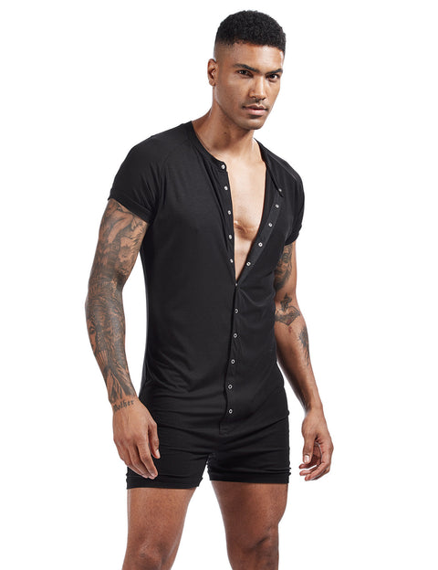 Solid Soft Union Suit 9703