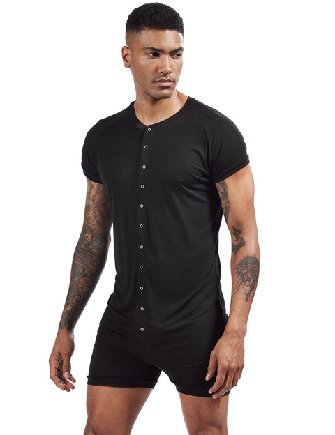 Solid Soft Union Suit 9703