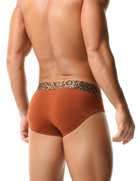 Leopard Waist Comfort Brief 26103