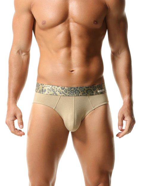 Leopard Waist Comfort Brief 26103