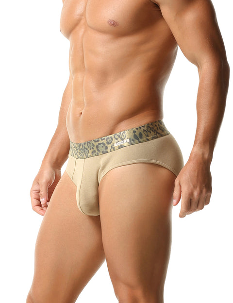 Leopard Waist Comfort Brief 26103
