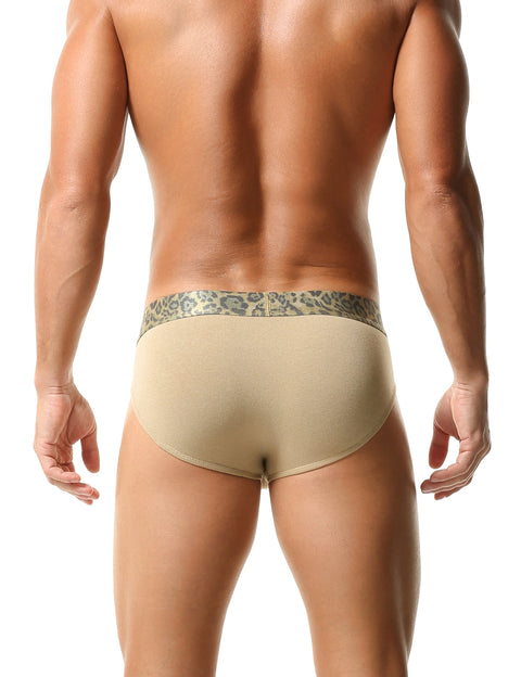Leopard Waist Comfort Brief 26103