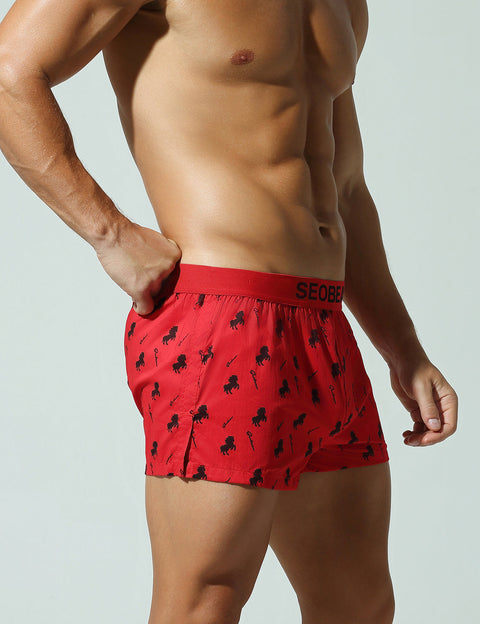 Wild Stallion Cotton Boxer Shorts 260502
