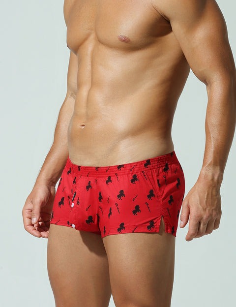 Wild Stallion Cotton Lounge Trunks 260501