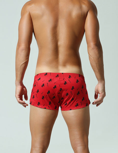 Wild Stallion Cotton Lounge Trunks 260501