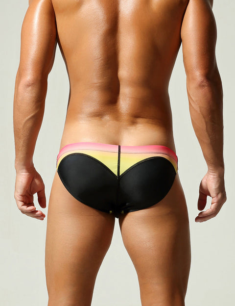 Sunset Gradient Low Rise Swim Briefs 260904