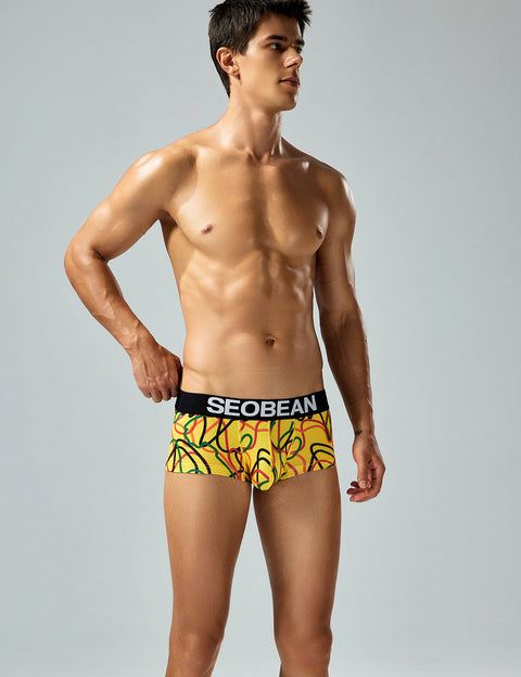 Messy Lines Boxer Brief 240212