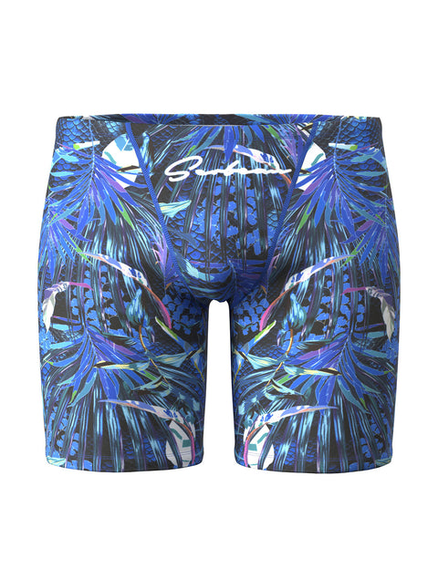 Tropical Jungle Long Leg Swim Trunk 260801