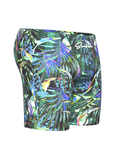 Tropical Jungle Long Leg Swim Trunk 260801