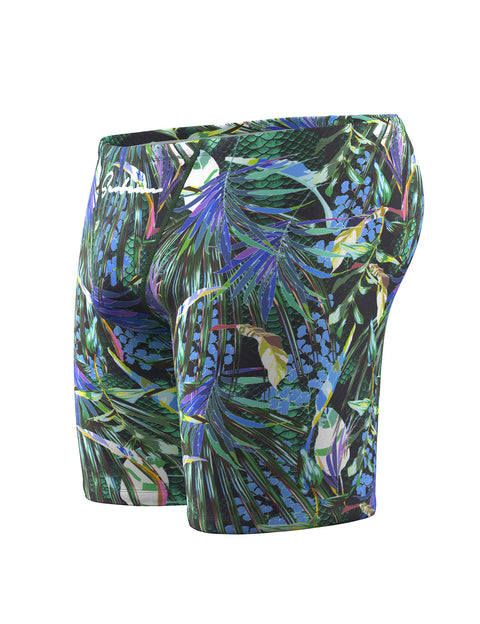 Tropical Jungle Long Leg Swim Trunk 260801