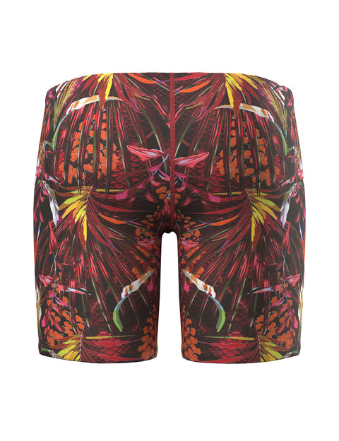 Tropical Jungle Long Leg Swim Trunk 260801