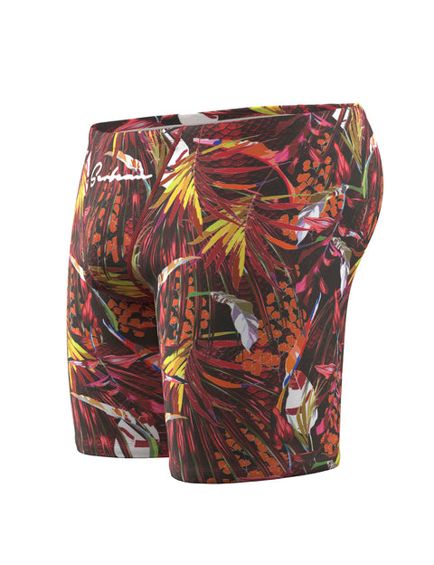 Tropical Jungle Long Leg Swim Trunk 260801