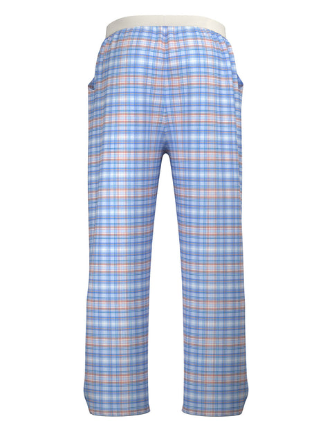 Classic Plaid Cotton Lounge Pants 260505