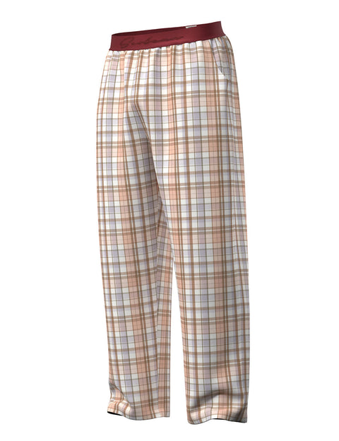 Classic Plaid Cotton Lounge Pants 260505