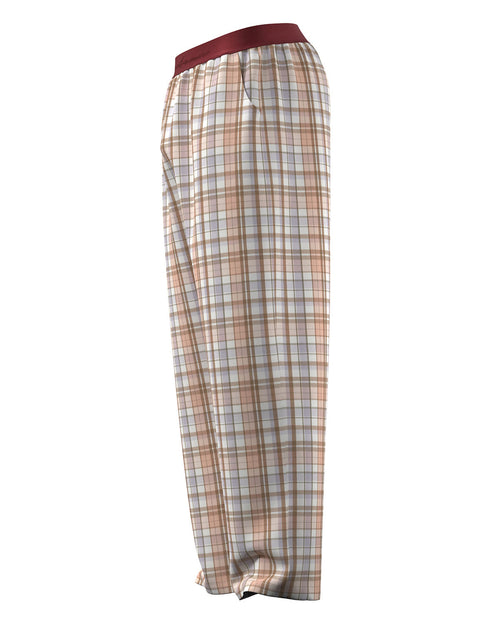 Classic Plaid Cotton Lounge Pants 260505