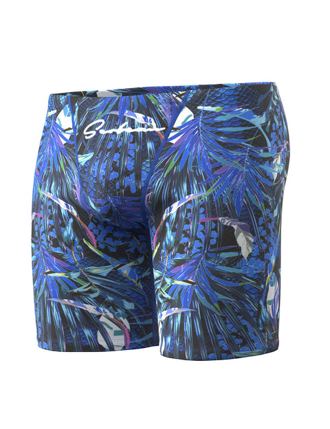 Tropical Jungle Long Leg Swim Trunk 260801