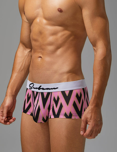 Geometric Print Boxer Briefs 260203