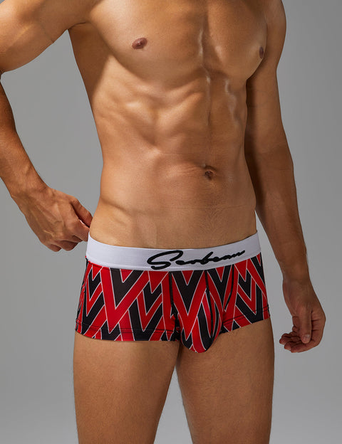 Geometric Print Boxer Briefs 260203