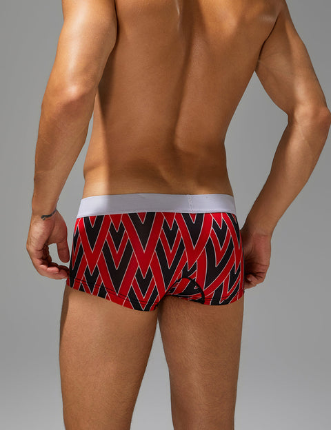 Geometric Print Boxer Briefs 260203