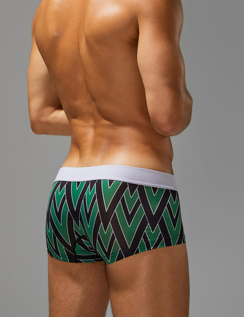 Geometric Print Boxer Briefs 260203
