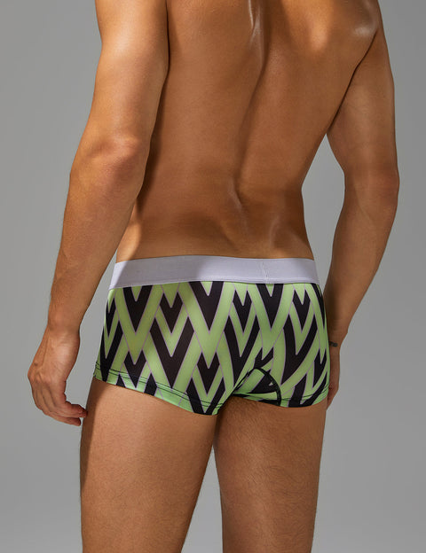 Geometric Print Boxer Briefs 260203