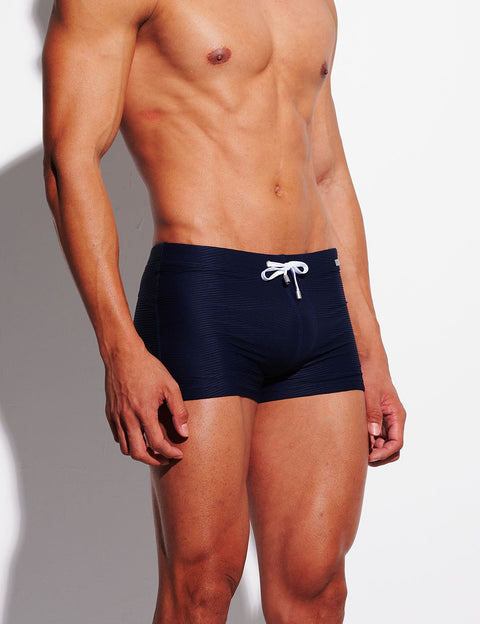 Textured Push-Up Swim Trunks S4630