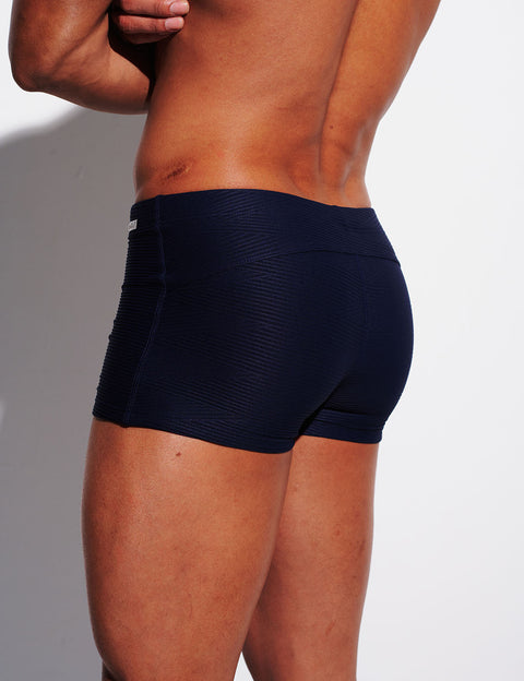 Textured Push-Up Swim Trunks S4630