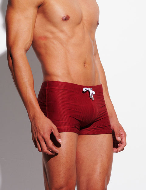 Textured Push-Up Swim Trunks S4630