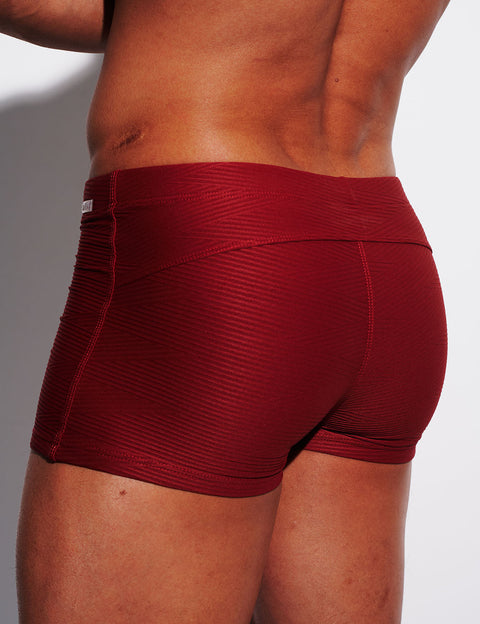Textured Push-Up Swim Trunks S4630