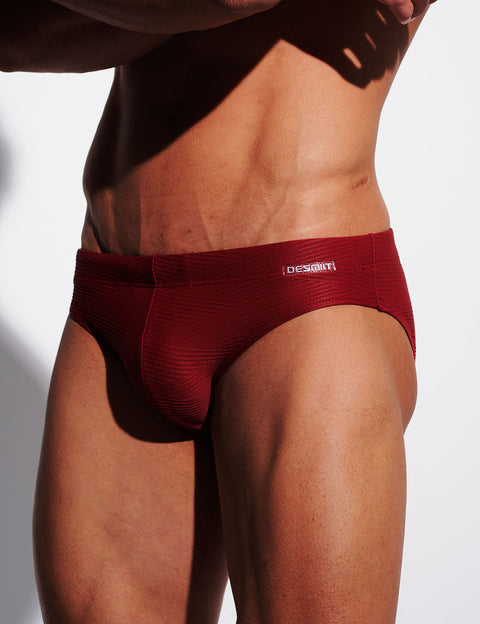 Textured Push-Up Swim Briefs S3631