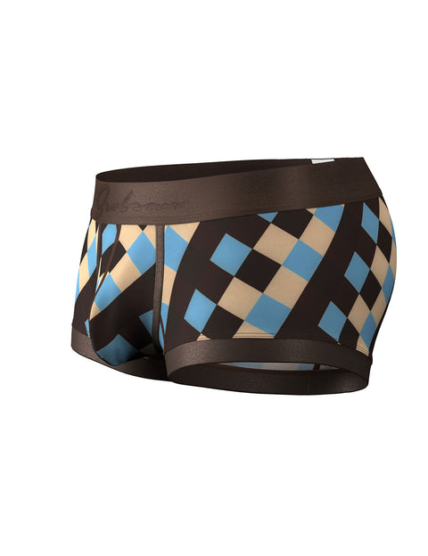 Retro Harlequin Print Boxer Briefs 260208