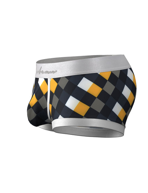 Retro Harlequin Print Boxer Briefs 260208