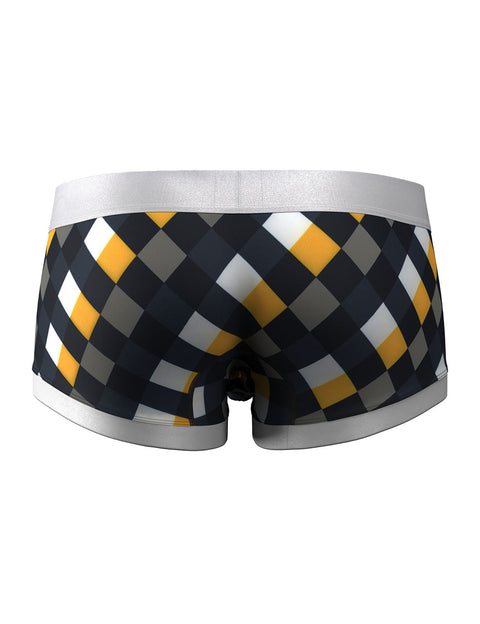 Retro Harlequin Print Boxer Briefs 260208