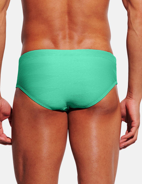 Ripple Texture Low-Rise Swim Briefs S3632
