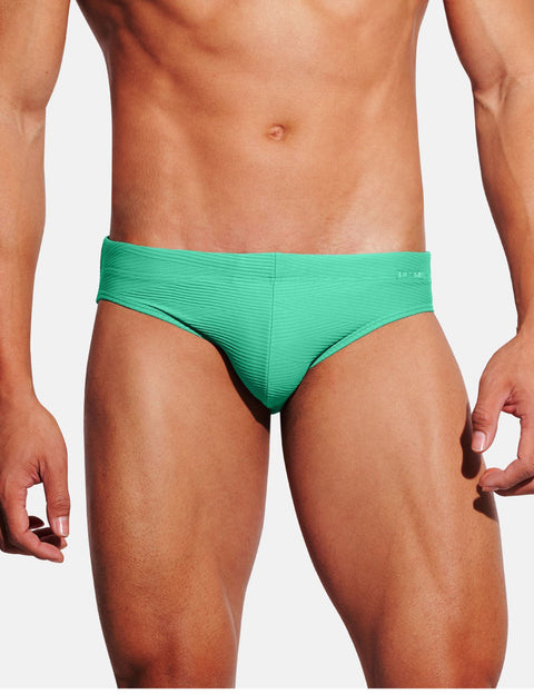 Textured Push-Up Swim Briefs S3631