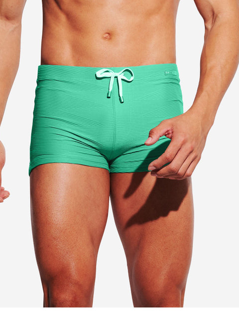 Textured Push-Up Swim Trunks S4630