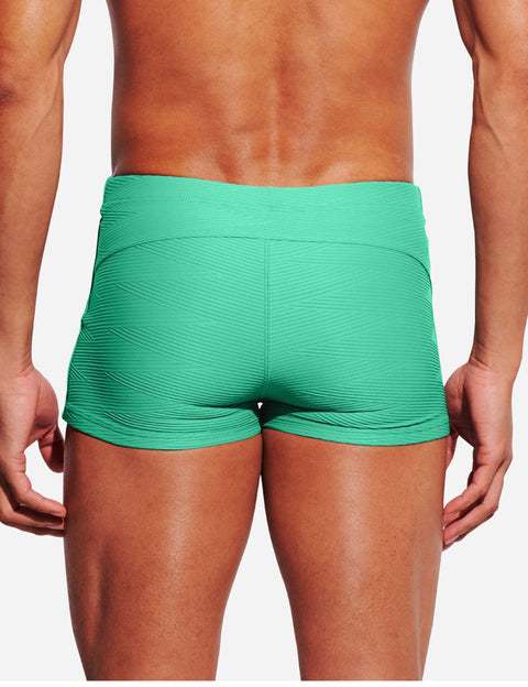 Textured Push-Up Swim Trunks S4630