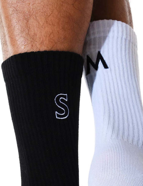 SM Lycra Sport Thin Crew Socks