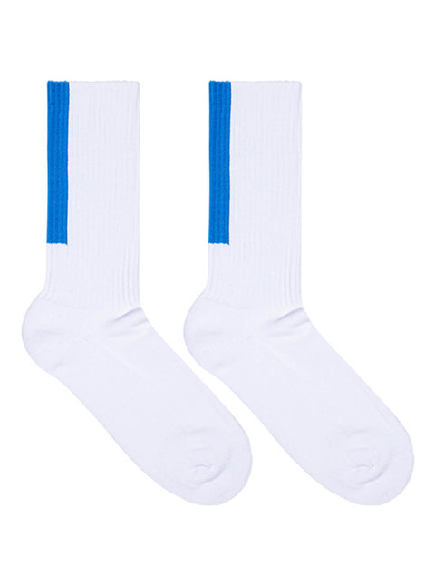 Blue Block Sport Crew Socks SINGLE-PACK