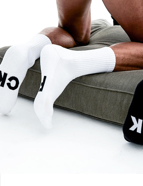 Fu*K Crew Socks SINGLE-PACK