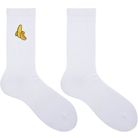 🍌🍑🍆 Thin Crew Socks SINGLE-PACK