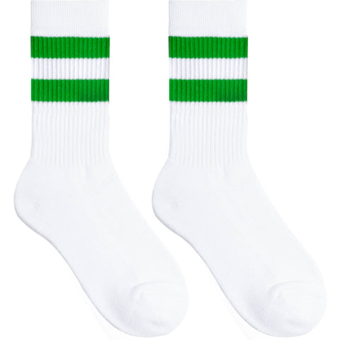 Double Stripe Crew Socks SINGLE-PACK